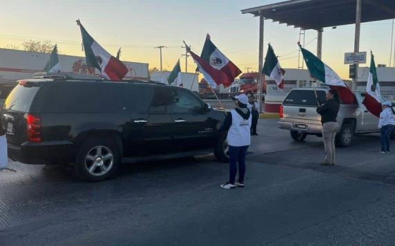 Recibe INM caravana de 10 mil personas connacionales en el estado de Tamaulipas