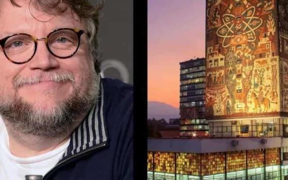 Guillermo del Toro presume a la UNAM con Jimmy Fallon
