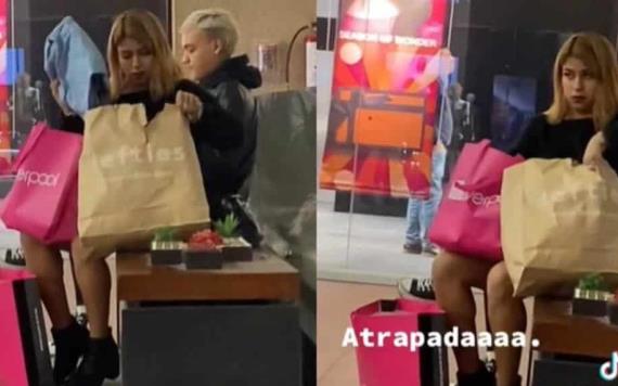 Mujer guarda en bolsas de Liverpool la ropa que compró en otra tienda y se vuelve viral