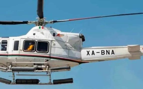 Se desploma un helicóptero en el mar de Campeche; tripulantes se reportan desaparecidos