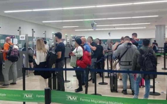 Registra INM en cuatro años, ingreso vía aérea de más de 28 millones de personas extranjeras en Quintana Roo