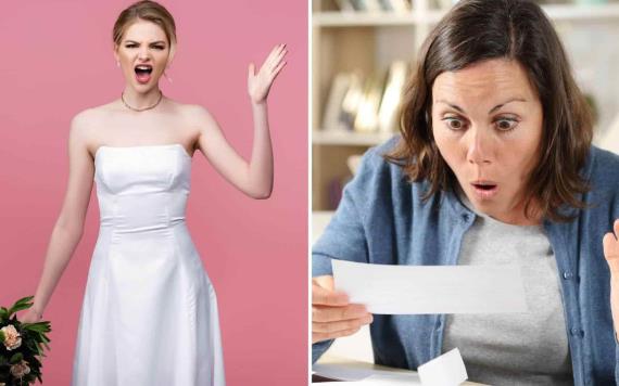 Mujer demanda a invitada por no asistir a su boda; le exige que pague sus platillos
