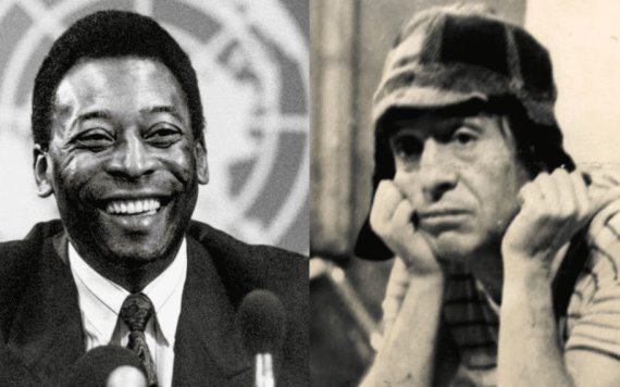 Pelé quería hacer película con Roberto Gómez Bolaño, Chespirito