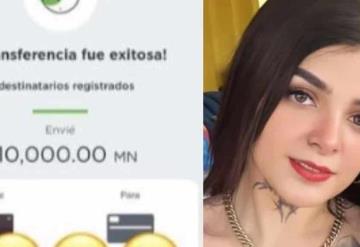 Karely Ruiz sorprende a fan con 10 mil pesos para que pague su maestría