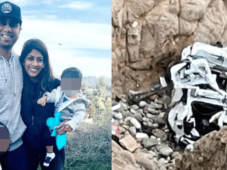 Detienen a médico por lanzar su Tesla con todo y su familia dentro por un acantilado en California Detienen a médico por lanzar su Tesla con todo y su familia dentro por un acantilado en California