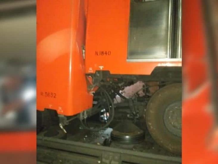 Hay mucha gente prensada": Usuarios relataron el choque entre vagones del metro Hay mucha gente prensada": Usuarios relataron el choque entre vagones del metro