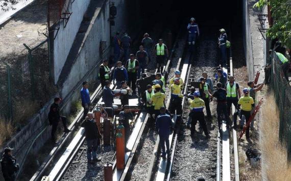 Cesan a subdirector de Operaciones del Metro tras choque de línea 3