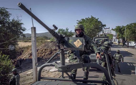 Refuerzan Culiacán, Sinaloa con mil 500 militares más tras captura al hijo del Chapo Guzmán