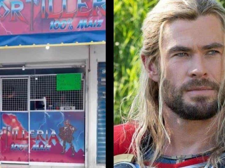 Joven emprendedor inaugura Thortillería y se hace viral: "hechas por el Dios del trueno" Joven emprendedor inaugura Thortillería y se hace viral: "hechas por el Dios del trueno"