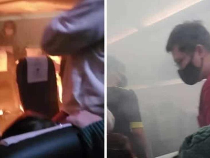 Cargador explota y provoca incendio en avión, previo al despegue con destino a Singapur Cargador explota y provoca incendio en avión, previo al despegue con destino a Singapur