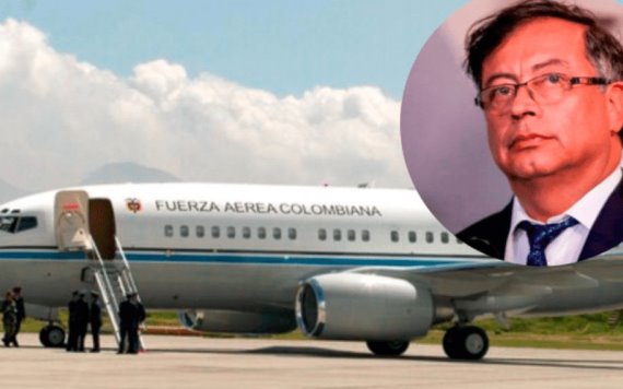 Rayo impacta avión donde viajaba el presidente de Colombia, Gustavo Petro