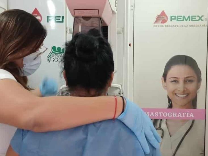 Continúa PEMEX ofreciendo estudios gratuitos de mastografía en Tabasco Continúa PEMEX ofreciendo estudios gratuitos de mastografía en Tabasco