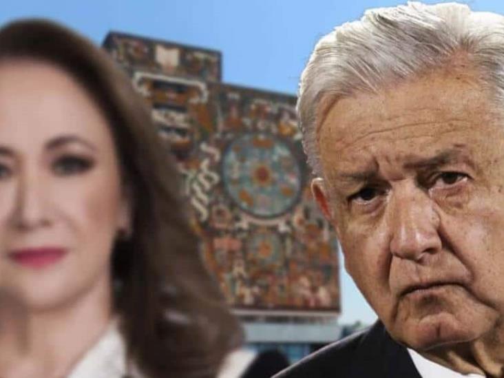 López Obrador llama a la UNAM a presentar denuncia por plagio de tesis de Yasmín Esquivel López Obrador llama a la UNAM a presentar denuncia por plagio de tesis de Yasmín Esquivel