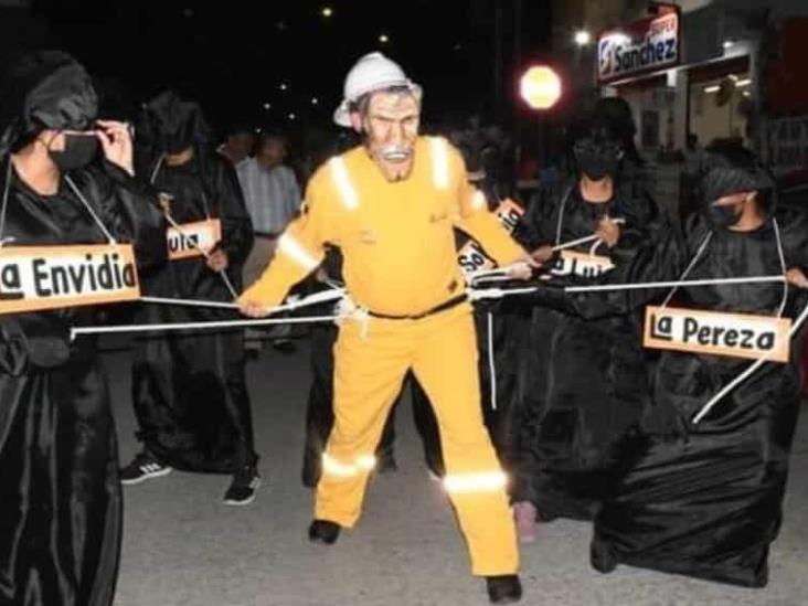 Queman el mal humor en Paraíso y con ello dan inicio las festividades carnestolendas Queman el mal humor en Paraíso y con ello dan inicio las festividades carnestolendas