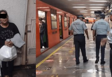 ´Fue un accidente´; Mujer acusada de sabotaje por tirar aspas a vías del Metro da su versión