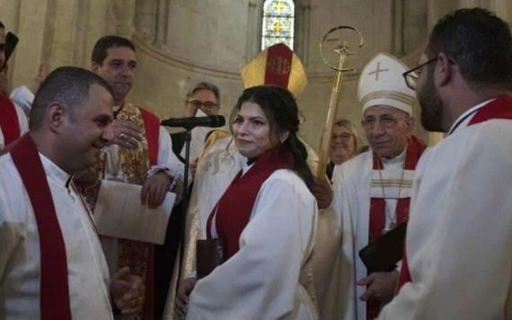 Luteranos ordenan a la primera pastora mujer palestina
