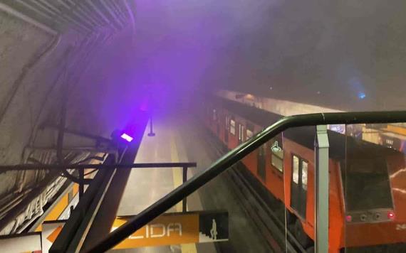 Corto circuito habría provocado el humo sobre la línea 7 del Metro