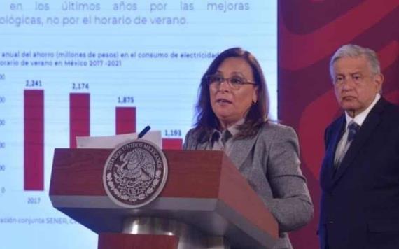 Freno a "Ley Nahle" no impide que Rocío Nahle pueda ser candidata en Veracruz: AMLO