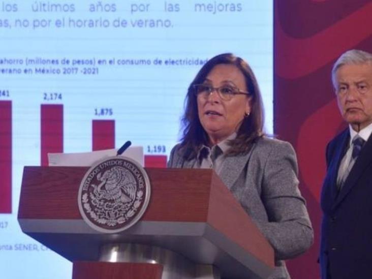 Freno a "Ley Nahle" no impide que Rocío Nahle pueda ser candidata en Veracruz: AMLO Freno a "Ley Nahle" no impide que Rocío Nahle pueda ser candidata en Veracruz: AMLO