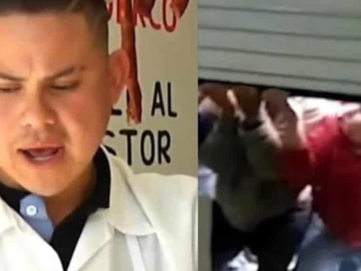 Dan golpiza y amenazan a pollero por vender barato Dan golpiza y amenazan a pollero por vender barato