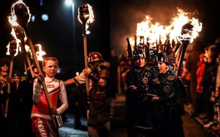 Mujeres y niñas participan por primera vez en festival vikingo de Escocia Mujeres y niñas participan por primera vez en festival vikingo de Escocia