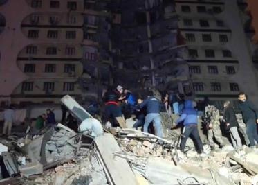 Así se vivió el terremoto de magnitud 7.8 que se registró en Turquía