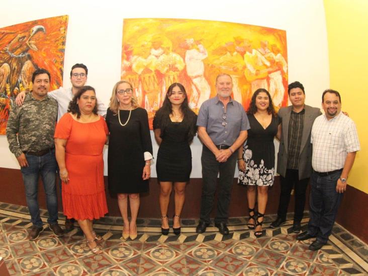 Inaugura ISSET exposición póstuma del pintor Tomás Mejía Inaugura ISSET exposición póstuma del pintor Tomás Mejía