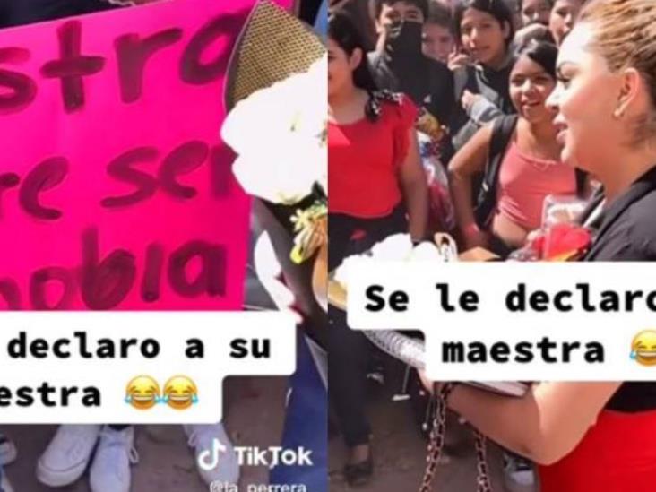 Alumno se le declara a maestra en San Valentín y ella lo rechaza; amenaza con reprobarlo Alumno se le declara a maestra en San Valentín y ella lo rechaza; amenaza con reprobarlo