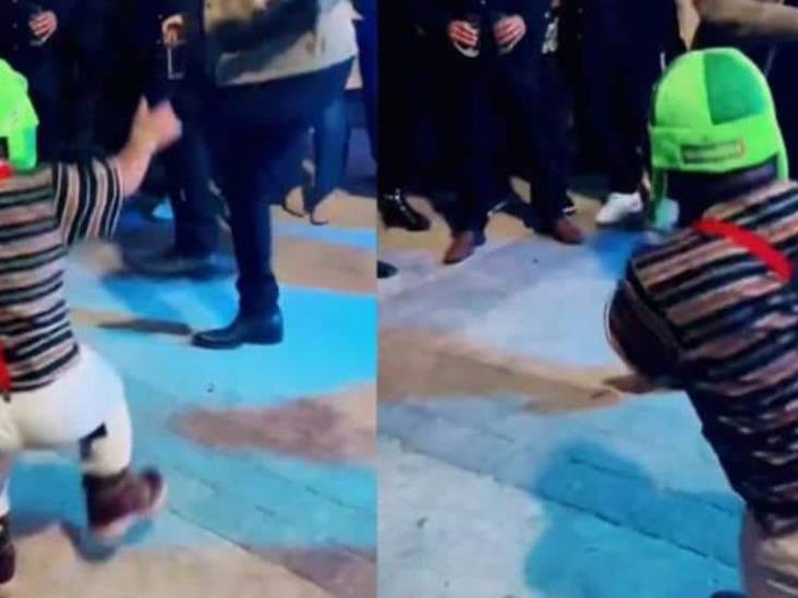 Medio Metro pone a bailar a Eduin Caz y fans ya lo piden en concierto de Grupo Firme Medio Metro pone a bailar a Eduin Caz y fans ya lo piden en concierto de Grupo Firme