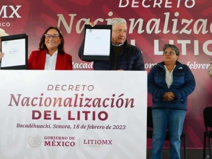 El litio no lo podrán explotar los extranjeros: López Obrador El litio no lo podrán explotar los extranjeros: López Obrador