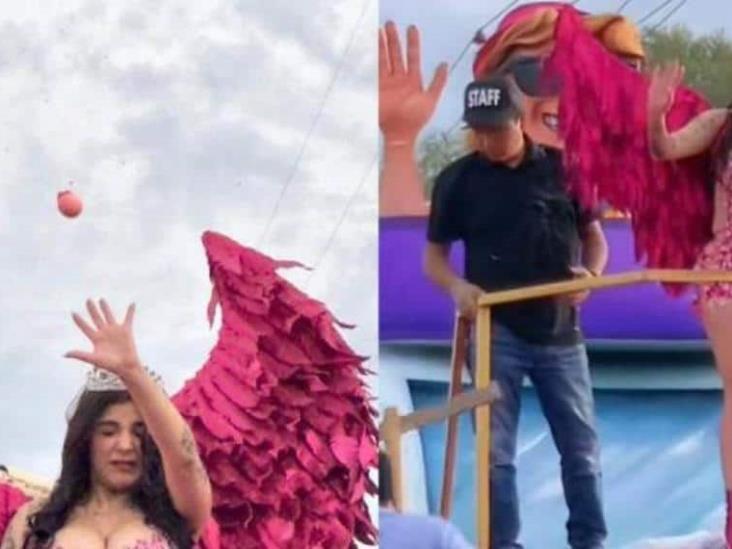 Video: A huevazos reciben a Karely Ruiz en Carnaval de Guaymas Video: A huevazos reciben a Karely Ruiz en Carnaval de Guaymas