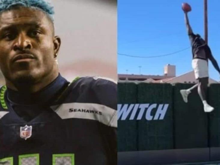 NFL enviaría a DK Metcalf a antidopaje, tras video de salto sobrehumano NFL enviaría a DK Metcalf a antidopaje, tras video de salto sobrehumano