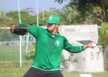 El pitcher tabasqueño Jesús Broca luchará por un lugar en la rotación abridora de Olmecas de Tabasco en esta Temporada 2023 de la Liga Mexicana de Beisbol (LMB)