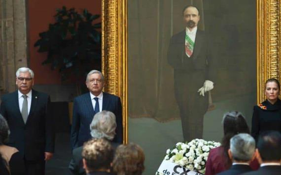 Conmemora AMLO 110 aniversario luctuoso de Francisco I. Madero