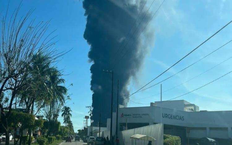 Informa PEMEX sobre incendio en Cavidad Tuzandepetl-331 de Veracruz Informa PEMEX sobre incendio en Cavidad Tuzandepetl-331 de Veracruz