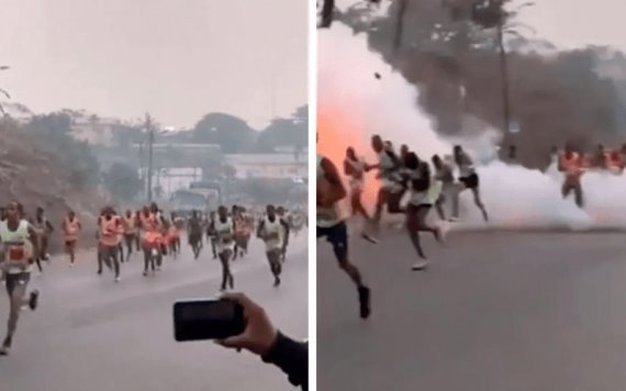 Atletas son heridos tras explosiones durante carrera en Camerún