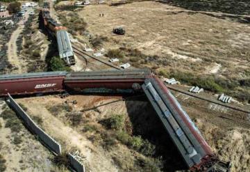 Se descarrila tren en Zacatecas; deja un muerto y un herido