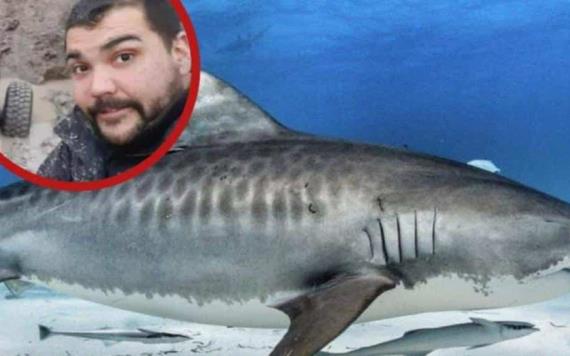 Pescadores hallan restos de un hombre dentro de las vísceras de un tiburón