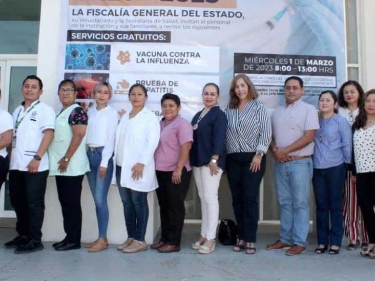 Participa personal de la FGE en Jornada de Salud Participa personal de la FGE en Jornada de Salud
