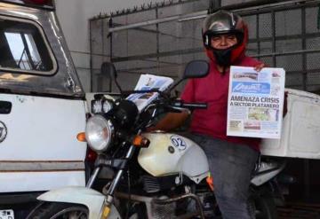 Ni la pandemia detuvo que se repartiera el Diario Presente
