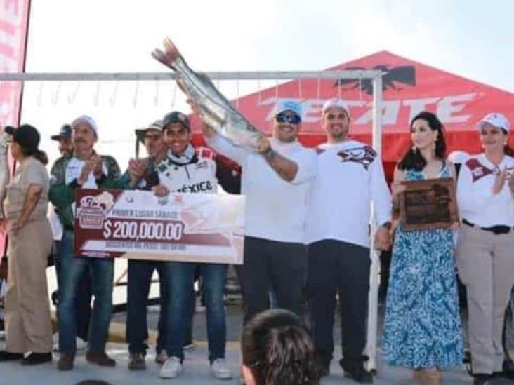 Octavio Garzón de Sonora, ganador absoluto de la edición 23 del Torneo Internacional de Pesca Deportiva de Robalo Emiliano Zapata 2023 Octavio Garzón de Sonora, ganador absoluto de la edición 23 del Torneo Internacional de Pesca Deportiva de Robalo Emiliano Zapata 2023