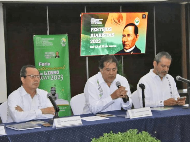 UJAT realizará festejos Juaristas en este 2023 y feria Internacional del libro UJAT realizará festejos Juaristas en este 2023 y feria Internacional del libro