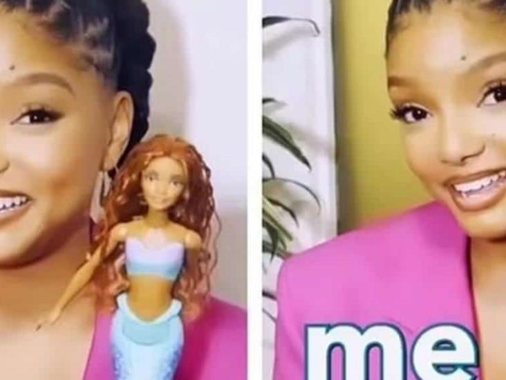 Halle Bailey revela su muñeca como La Sirenita por nueva adaptación live-action Halle Bailey revela su muñeca como La Sirenita por nueva adaptación live-action
