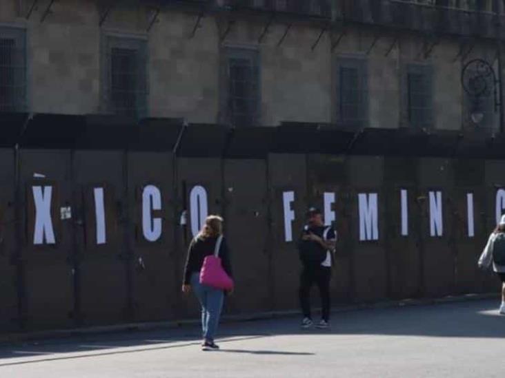 AMLO justifica blindaje en Palacio Nacional por 8M y denuncia infiltrados en marcha AMLO justifica blindaje en Palacio Nacional por 8M y denuncia infiltrados en marcha
