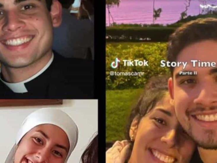 Sacerdote y monja se enamoran, dejan la religión y presumen su amor en TikTok Sacerdote y monja se enamoran, dejan la religión y presumen su amor en TikTok