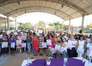 Entregan obra en pro del sector educativo en Cunduacán