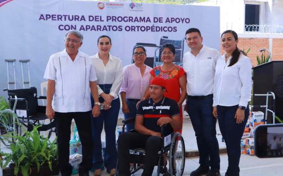 Ayuntamiento de Comalcalco apertura programa de apoyo con aparatos ortopédicos y pañales para adultos