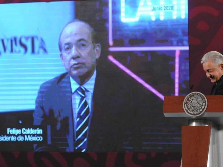 Si hubiese persecución habría denuncia contra Calderón: AMLO Si hubiese persecución habría denuncia contra Calderón: AMLO