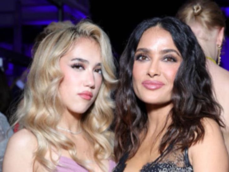 Critican a hija de Salma Hayek por poner cara en Premios Oscar: siempre está enojada Critican a hija de Salma Hayek por poner cara en Premios Oscar: siempre está enojada