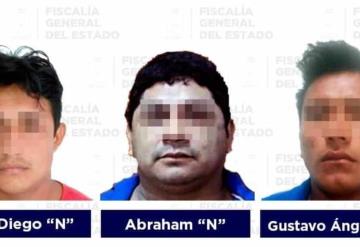 Asegura FGE a seis presuntos responsables de violación, violencia familiar, pederastia y fraude